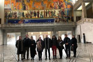 Delegación en la Municipalidad de Oslo